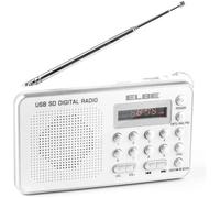 Elbe - Radio Con Lector de tarjetas - RF-49-USB