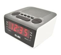 RADIO DESPERTADOR DIGITAL BLANCO PANTALLA LED 0,6''