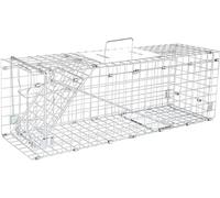 Elbe Safe piège à martre Vivante, piège à Animaux à Fil Vivant, galvanisé, résistant aux morsures, piège à Chat, piège à Renard, piège à Lapin, 61x18x21 cm, résistant aux intempéries