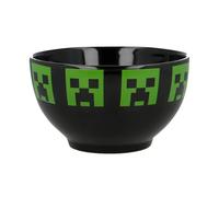 Elbenwald Bol à céréales Minecraft et Super Mario en céramique multicolore (Minecraft Creeper)