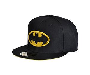 Elbenwald Casquette snapback - Différents motifs comme Batman, Star Wars - Fermeture à bouton-pression multicolore, Logo Batman classique, taille unique