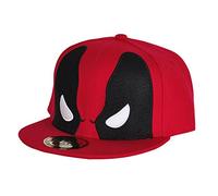 Elbenwald Casquette snapback - Motifs Marvel comme Deadpool, Captain America - Bouton-pression multicolore, Deadpool, taille unique