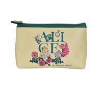 Elbenwald Disney Lilo & Stitch Trousse de toilette avec fermeture éclair Compartiment intérieur spacieux et doublure intérieure imprimée Multicolore, Alice au pays des merveilles, Moderne