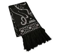 Elbenwald Écharpe Harry Potter avec motif Expecto Patronum pour hommes, femmes, unisexe, 168 x 22 cm, noir