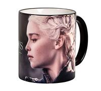 Elbenwald Game of Thrones Tasses Quote Line Daenery Targaryen Motif comme une céramique de 320 ml de ronde