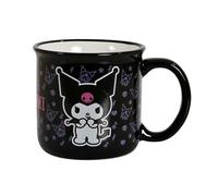 Elbenwald Hello Kitty and Friends Tasse Kuromi en céramique noire
