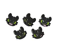 Elbenwald Lot de 5 épingles en alliage de zinc pour apprivoiser les dragons en toute simplicité - 3,3 x 0,3 x 3 cm