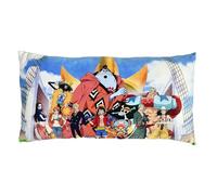 Elbenwald Popkultur Lot de 4 Coussins Réversibles XL One Piece