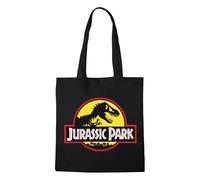 Elbenwald Sac en toile de jute - Différents motifs et couleurs - 38 x 41 cm - Coton, Jurassic Park, Taille unique