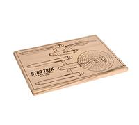 Elbenwald Star Trek Planche à découper en Bois U.S.S. Enterprise hêtre 42 x 30 x 2 cm