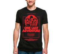 Elbenwald Stranger Things T-shirt en coton multicolore pour homme et femme Différents designs, One Last Adventure, 3XL
