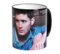Elbenwald Supernatural Tasse Dean Winchester Portrait Impression circulaire 320ml céramique