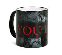 Elbenwald Tasse en céramique avec inscription You Died pour les fans d'Elden Ring 320 ml