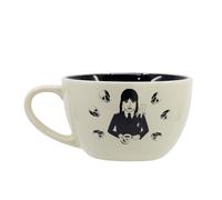 Elbenwald Tasse XXL - Différents motifs - Céramique multicolore (Wednesday)