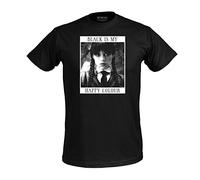 Elbenwald Wednesday - Black is My Happy Colour T-Shirt Noir- M