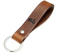 ELBERCRAFT Porte-clés en cuir signe du zodiaque en relief doré