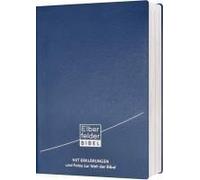 Elberfelder Bibel Mit Erklärungen - Leder