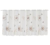 Elbersdrucke Coussin Gris foncé 45 x 45 cm, Polyester, Blanc/Marron, 48 x 150 cm