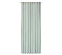 Elbersdrucke Rideau avec Passants cachés Air 03 Menthe Semi-Transparent 255 x 140 cm 201807 Rideau pour Salon, Chambre à Coucher, Cuisine, Couloir, Chambre d'enfant