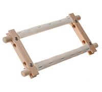 Elbesee Cadre Rotatif 30 x 15 cm en Bois Marron 40 x 15 x 3,5 cm
