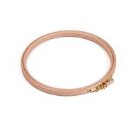 Elbesee Cerceau à broder en bois marron 15 cm