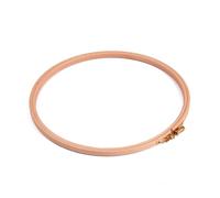 Elbesee Cercle à Broder en Bois avec Fermeture à vis, en métal, sur