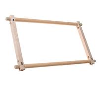 Elbesee Sew Easy Clip Cadre Rotatif à la Main en Bois Marron 89 x 9 x 3 cm 61 x 30 cm