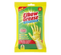Elbow Grease 400565 Gants de nettoyage en caoutchouc super résistant pour la maison