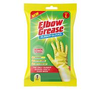 Elbow Grease Eg26 Gants en caoutchouc doublés de coton antidérapants Taille L