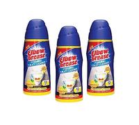 Elbow Grease Lot de 3 nettoyants moussants pour toilettes avec action nettoyante en profondeur Parfum frais citron 500 g