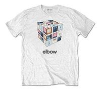 Elbow - T-Shirt # M Unisex White # Best of [Import]