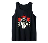 Elbows Up Canada Maple Leaf Beaver Canadian Pride Vintage Débardeur