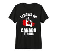 Elbows Up Canada Strong Canadian Men Women Canada Strong T-Shirt Haut de Gamme