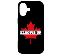 Elbows Up Fiers Canadian Flag Strong and Free Canada Fan Coque pour iPhone 17