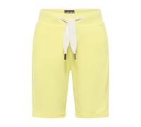 Elbsand Brinjana Bermuda pour femme, jaune, 95 % coton, taille élastique avec cordon de serrage, Eau froide, L