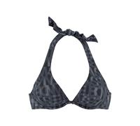 Elbsand Hauts de bikini gris / noir chiné, Taille 80