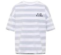 Elbsand Sweatshirt Gry T-Sweat, gris et blanc, 95 % coton, coupe ample, col rond, logo imprimé, gris/blanc, S