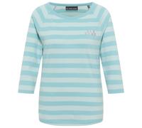 ELBSAND - Women's Celin T-Shirt - T-shirt - XL - cameo / blue fog stripe