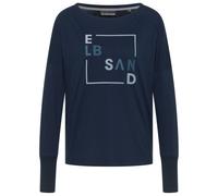 ELBSAND - Women's Iruna Longsleeve - Haut à manches longues - M - coldwater / multi color