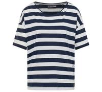 ELBSAND - Women's Luani T-Shirt - T-shirt - M - coldwater / cloud white