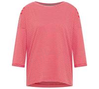 ELBSAND - Women's Veera T-Shirt 3/4 Sleeve - Haut à manches longues - XXL - barberry / cloud white