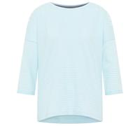 ELBSAND - Women's Veera T-Shirt 3/4 Sleeve - Haut à manches longues - XXL - wave blue / cloud white