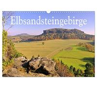 Elbsandsteingebirge (Wandkalender 2026 DIN A3 quer), CALVENDO Monatskalender: Die sächsische Schweiz von ihren schönsten Seiten.