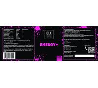 ELC Nutrition Energy Plus 180 capsules | Guarana | Caféine | Compléments alimentaires | Suppléments