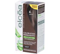 Elcéa Coloration Permanente à l'Aloe Vera - 4. Châtain Teinture(S) 140 ml