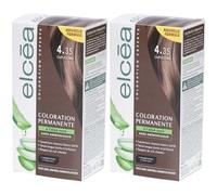 ELCEA Coloration Permanente Capuccino - 4.35 2x140 ml