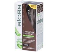 ELCEA Coloration Permanente Châtain Foncé - 3 Emballage(S) Combi 140 ml