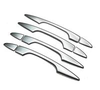 ELCEAMMDLW Poignée Porte Extérieure Avant Poignée De Porte Latérale Chromée ABS Couvercle Supérieur Assorti Réparation Extérieure Voiture d'origine pour Mitsubishi pour Outlander 2022