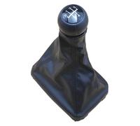 ELCEAMMDLW Pommeau De Vitesse Pour Opel Pour Meriva A 2003-2010 Pommeau De Levier Vitesse À 5 Vitesses Soufflet Cuir