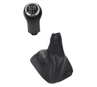 ELCEAMMDLW Pommeau De Vitesse Pour Opel Pour Meriva A 2003-2010 Pommeau De Levier Vitesse À 5 Vitesses Soufflet Cuir(R12345 Pair)